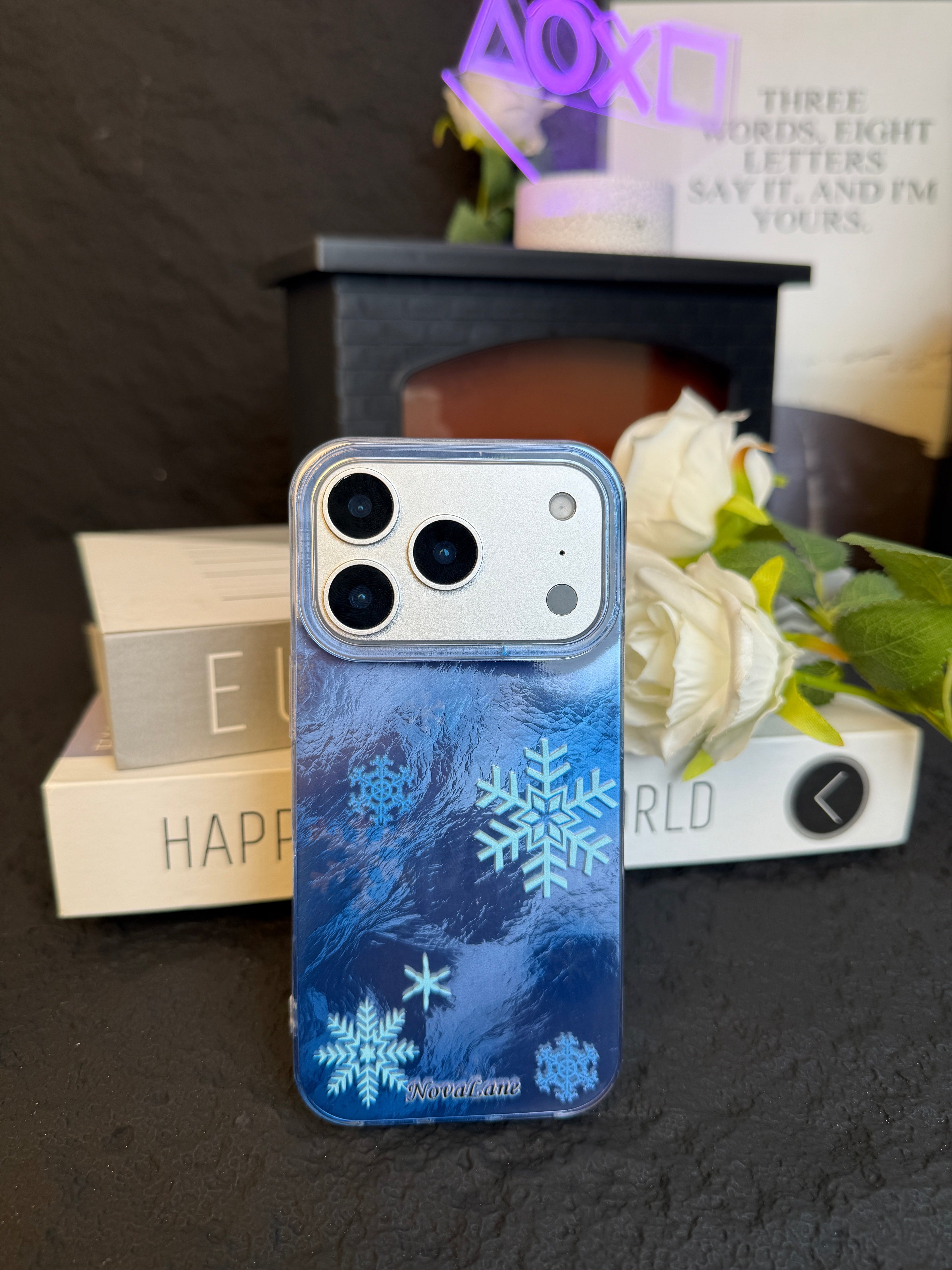 Winter Flakes Shining Phone Case Cover