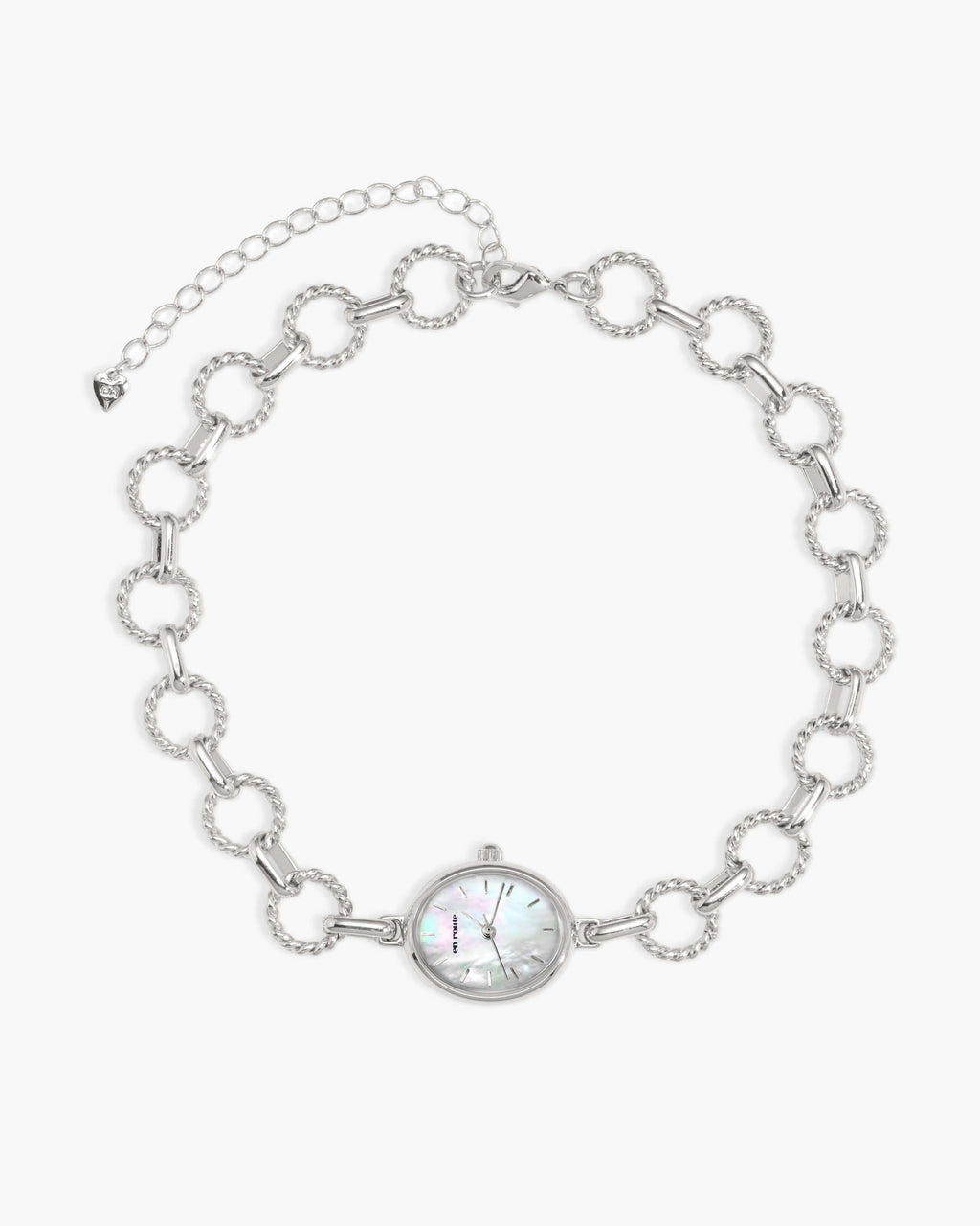 Golden Hour Choker in Silver
