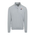 Kansas Velocity Performance Quarter Zip Light Grey