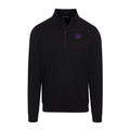 Kansas State Velocity Performance Quarter Zip Black