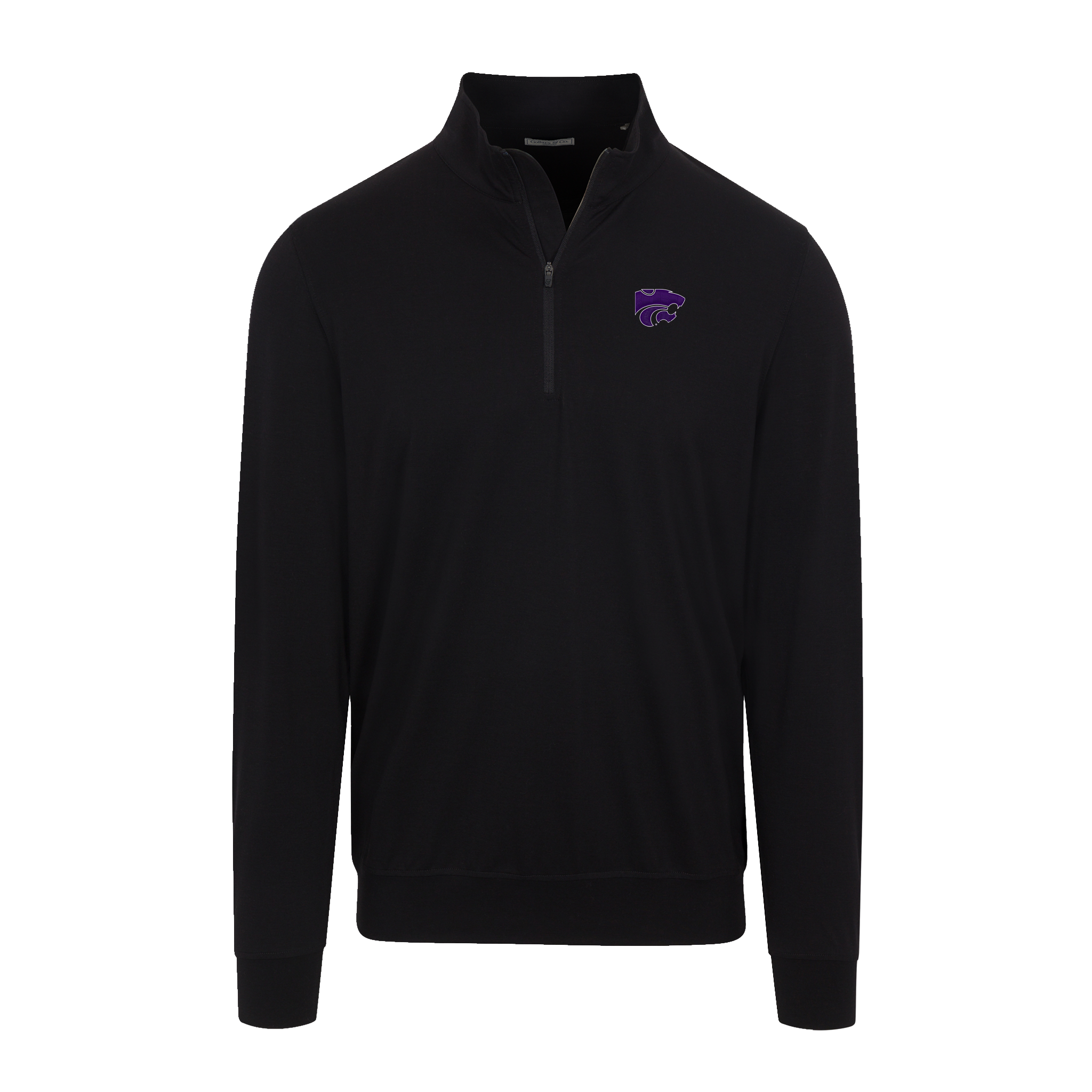 Kansas State Velocity Performance Quarter Zip Black