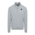 Kansas State Velocity Performance Quarter Zip Light Grey