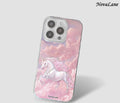 Pink Clouds Unicorn Shining Fantasy Phone Case ShineFlow Phone Case