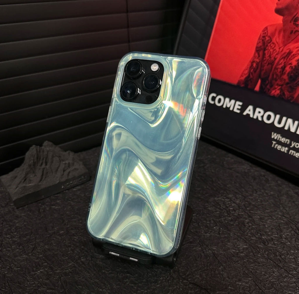 Ocean Blue ShineFlow Phone Case