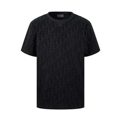 2026 New Style CD All-Over Print Letter Short-Sleeved T-Shirt (24026-A25)