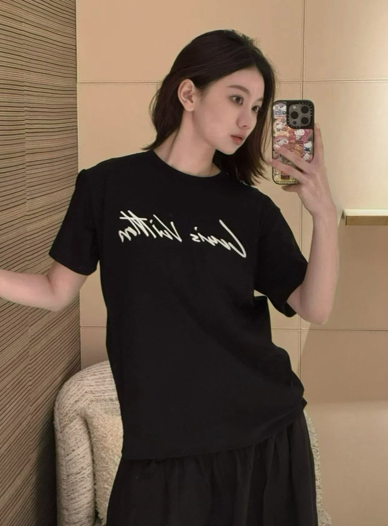 2026 New LY Signature Embroidered Short-Sleeved Shirt (AA522-A15)