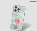 Ocean Cute Peach Fruit Shining Phone Case Cover