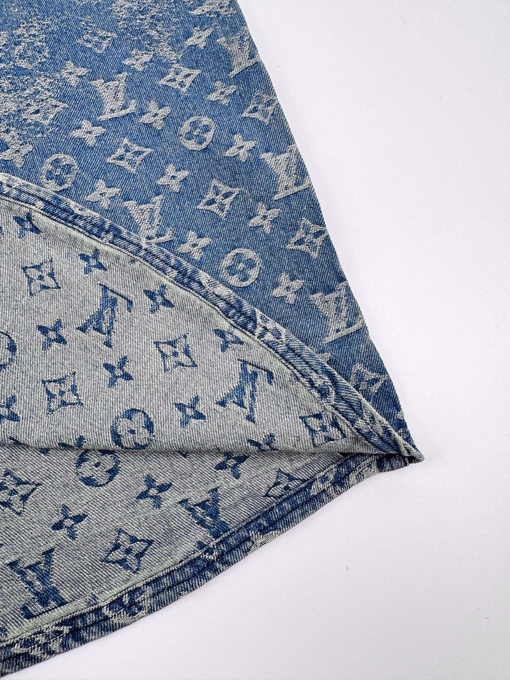 2026 New LY Logo Denim Short-Sleeve Shirt (BB773-B40)